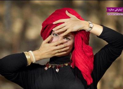 عکس متفاوت از الناز حبیبی - بهار در سریال درد سر های بزرگ